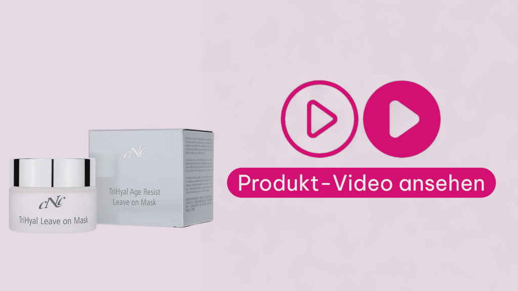 Marco von der Beautymanufactur erklärt die CNC aesthetic world TriHyal Age Resist Leave-on Mask für feuchtigkeitsarme und anspruchsvolle Haut.