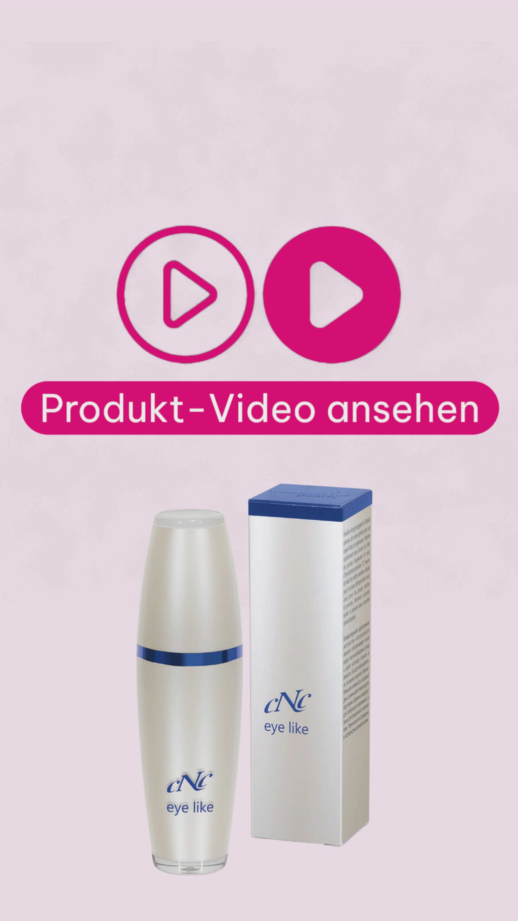 Marco von der Beautymanufactur stellt die CNC Moments of Pearls Eye Like Augenpflege vor – eine leichte, schnell einziehende Augenpflege für feuchtigkeitsarme Haut, Mischhaut und ölige Haut.