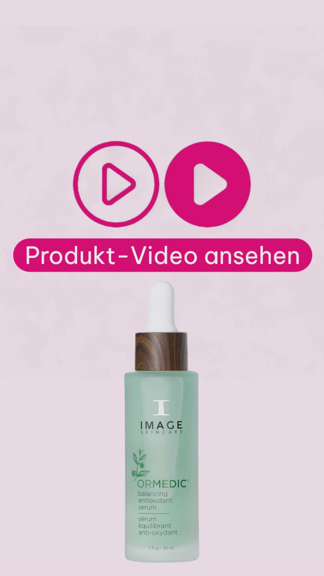 Marco von der Beautymanufactur erklärt das IMAGE Ormedic Balancing Antioxidant Serum für empfindliche und trockene Haut