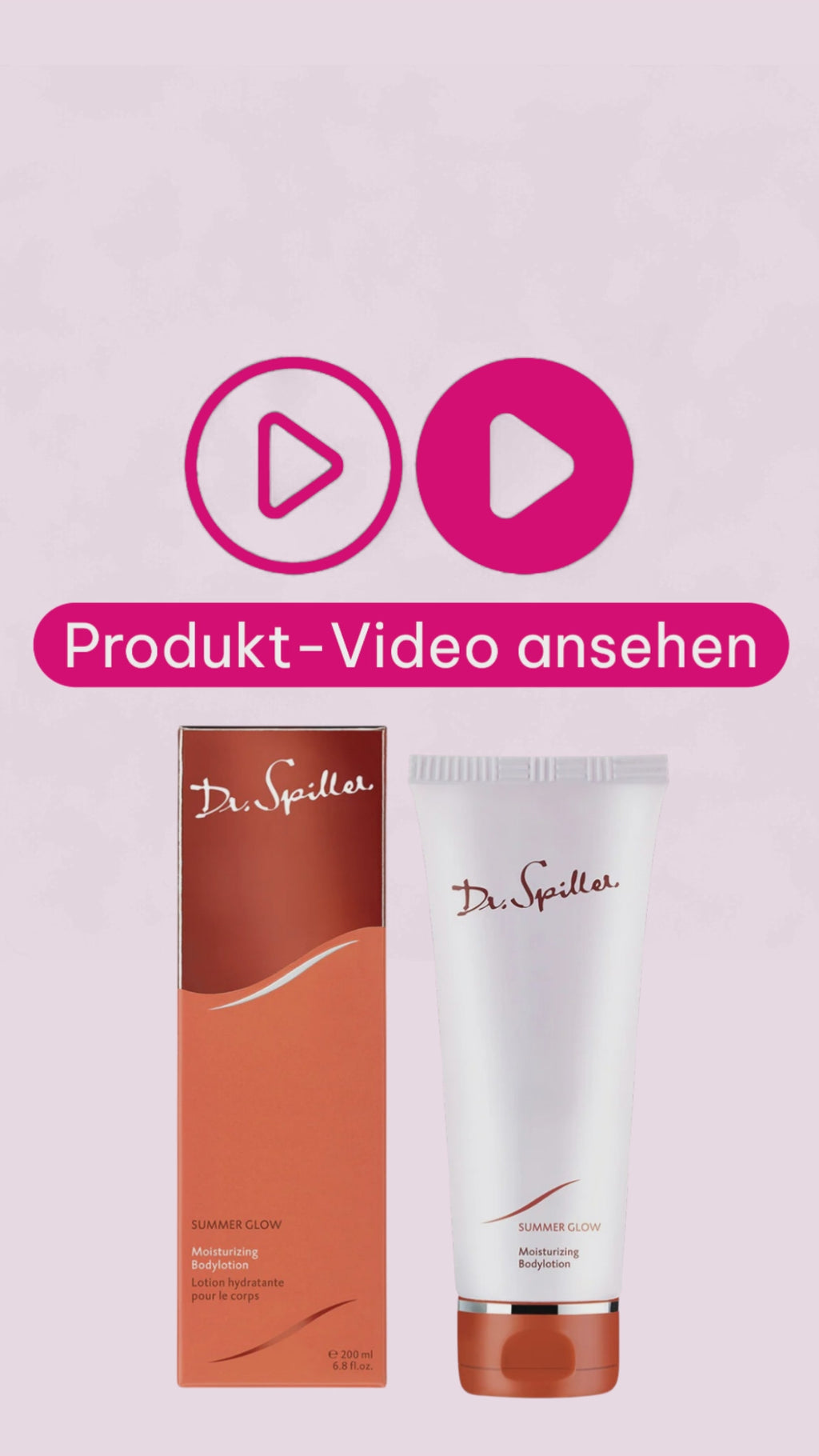 Dr. Spiller SUMMER GLOW Moisturizing Body Lotion – leichte Körperpflege mit Aloe Vera, Feigenkaktus-Extrakt, Vitamin E und Sheabutter für feuchtigkeitsarme und sonnengestresste Haut.