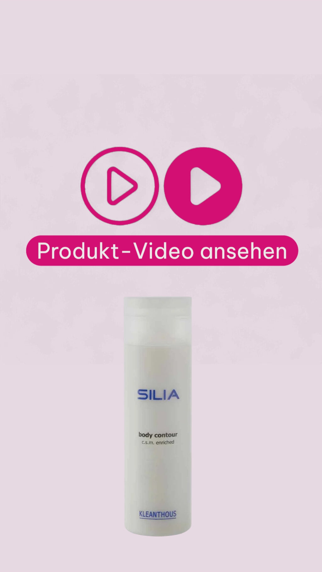 Marco von der Beautymanufactur erklärt die KLEANTHOUS SILIA body contour Lotion und ihr wissenschaftlich entwickeltes Wirkstoffkonzept für Feuchtigkeit, Regeneration und sichtbar gepflegte Körperkonturen.