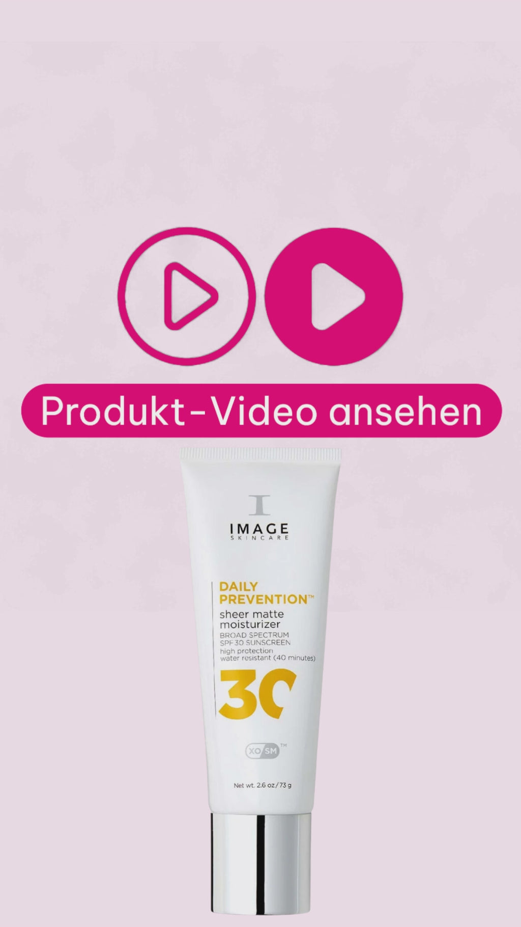 Marco von Beautymanufactur erklärt den IMAGE Daily Prevention Sheer Matte Moisturizer SPF 30 für ölige Haut und Mischhaut. Der mattierende Sonnenschutz mit leichter Tönung schützt vor UVA-, UVB- und Blaulicht und hilft dabei, Glanz auf der Haut zu reduzieren.