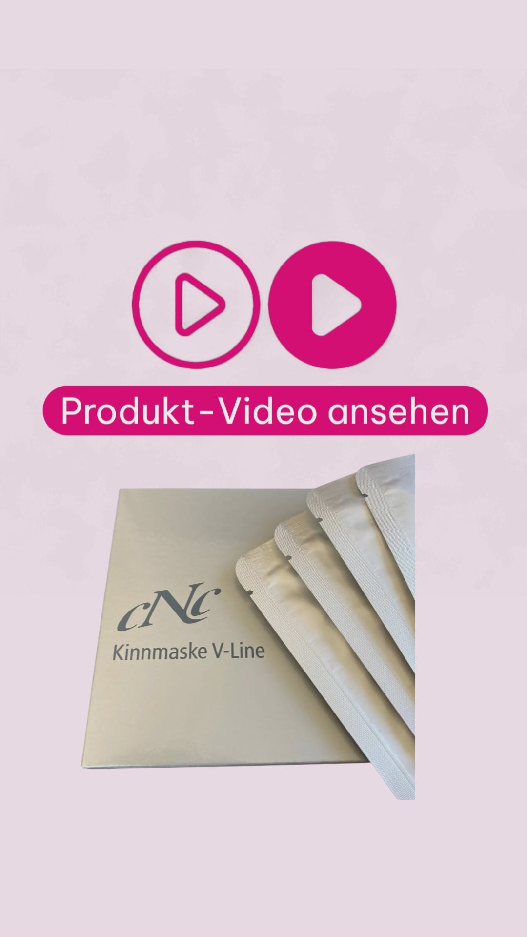 Marco von Beautymanufactur erklärt die CNC aesthetic world Kinnmaske V-line zur sanften und wirkungsvollen Straffung der Kinn- und Kieferpartie.