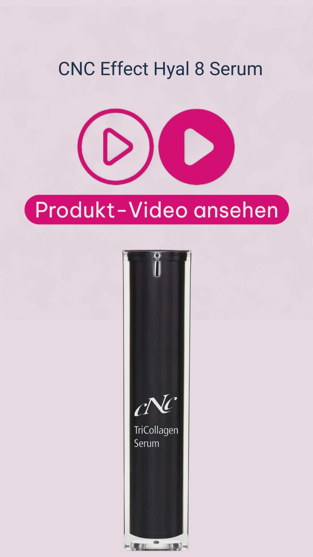 Marco von der Beautymanufactur stellt das CNC aesthetic world TriCollagen Serum für mehr Spannkraft und ein gefestigtes Hautbild vor.
