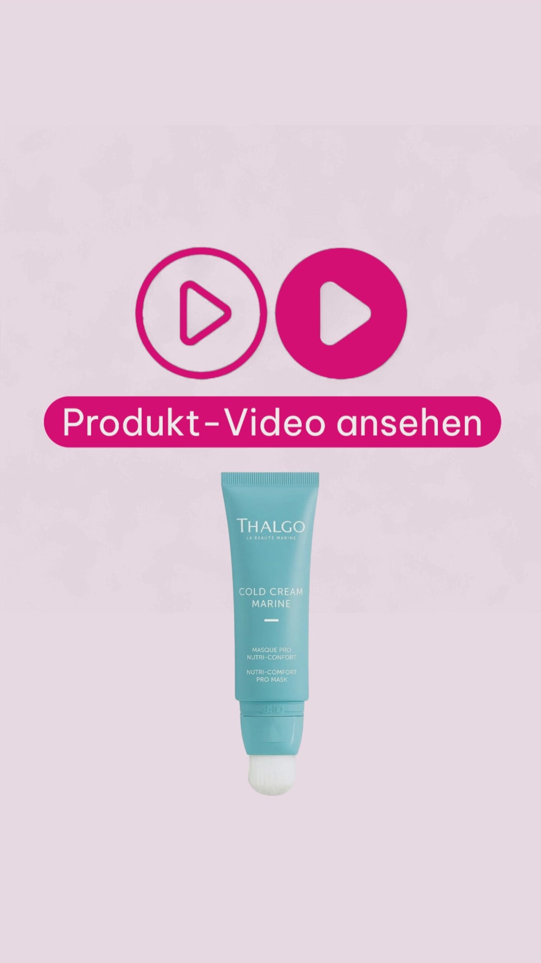 Marco von der Beautymanufactur erklärt die Thalgo Cold Cream Marine 2.0 Nutri-Comfort Pro-Maske.
Die intensive Pflegemaske unterstützt trockene, lipidarme Haut und die natürliche Hautbarriere.