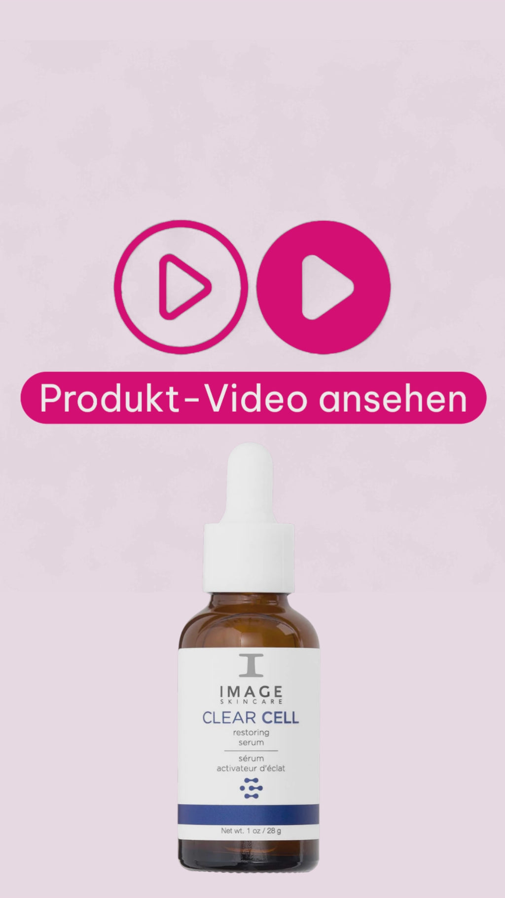 Marco von der Beautymanufactur erklärt das IMAGE Skincare CLEAR CELL Restoring Serum gegen ölige, unreine Haut und vergrößerte Poren.
