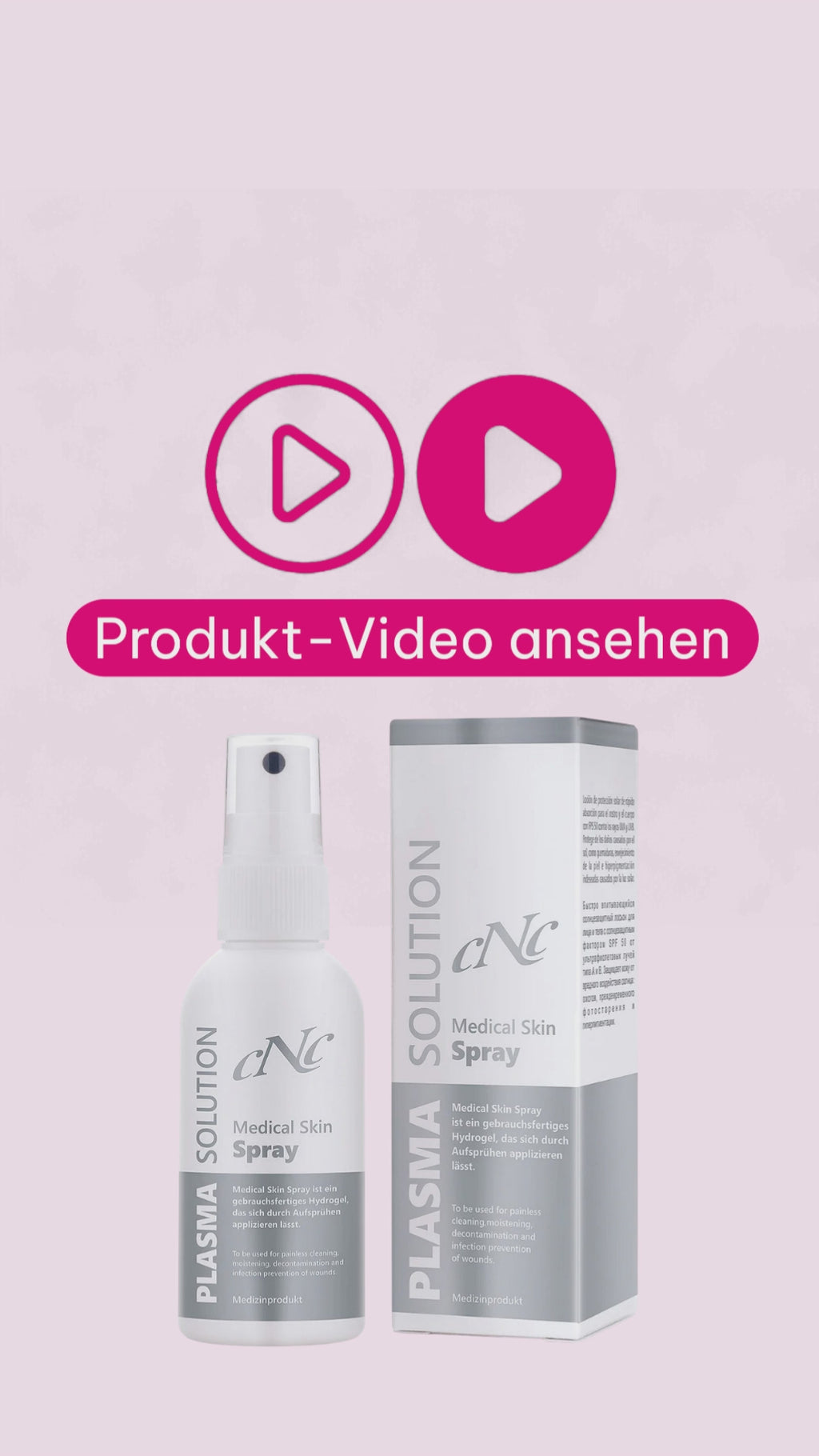 Marco von der Beautymanufactur erklärt das CNC Medical Skin Spray zur beruhigenden und keimreduzierenden Pflege bei empfindlicher, unreiner und gereizter Haut | Beautymanufactur