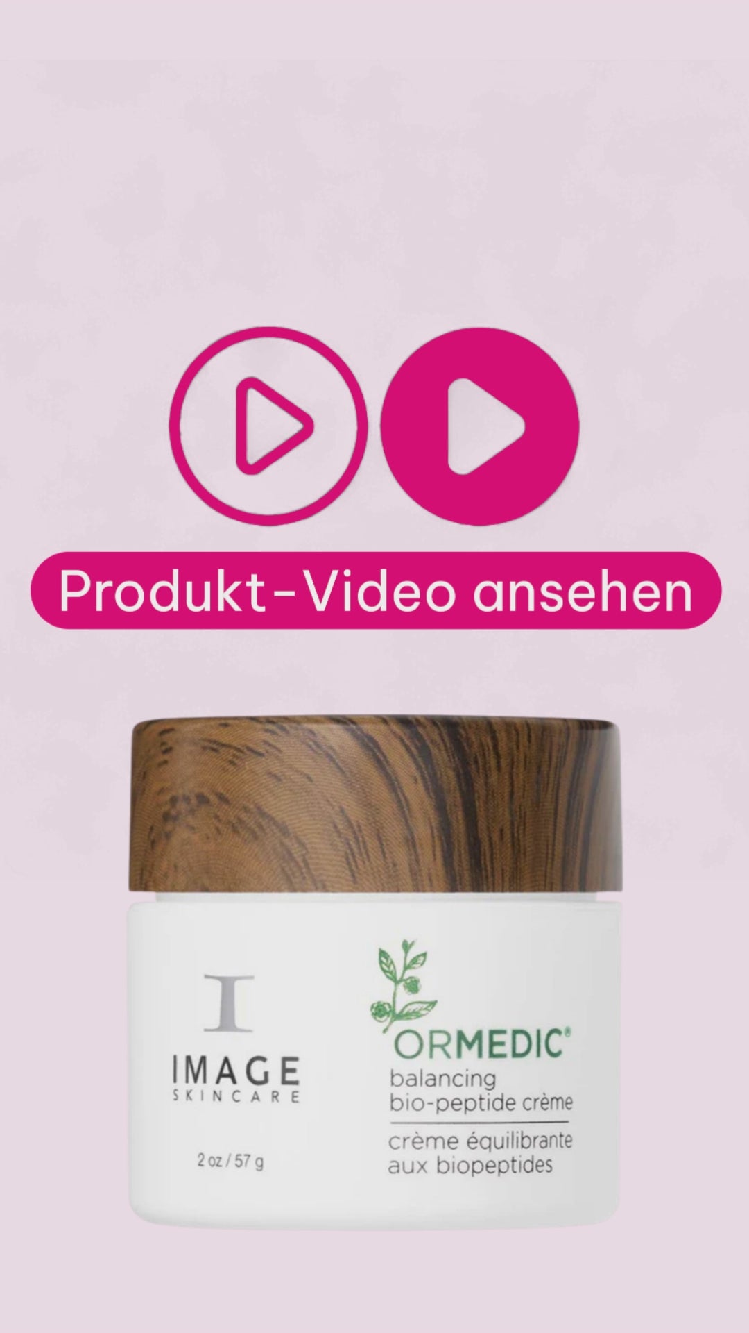 Marco von der Beautymanufactur erklärt die IMAGE Skincare Ormedic Balancing Bio-Peptide Crème für empfindliche und ausgeglichene Haut.