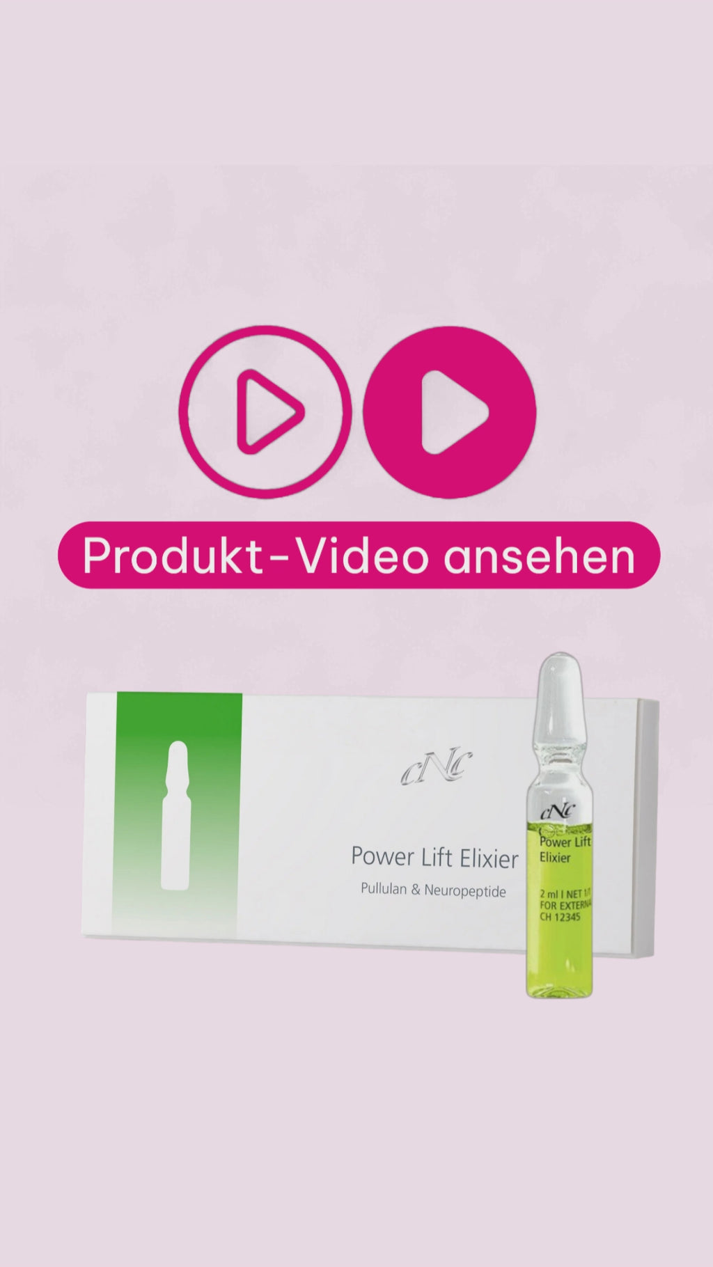 Marco von Beautymanufactur erklärt das CNC Power Lift Elixier für sofort glattere und straffere Haut