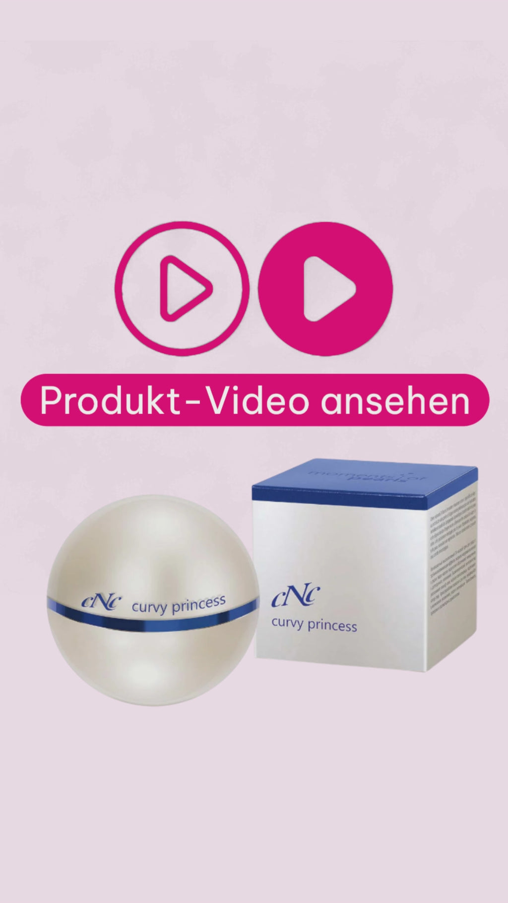 Marco erklärt die CNC Moments of Pearls Curvy Princess Körperpflegecreme zur unterstützenden Pflege bei Cellulite und für glatter wirkende Haut.