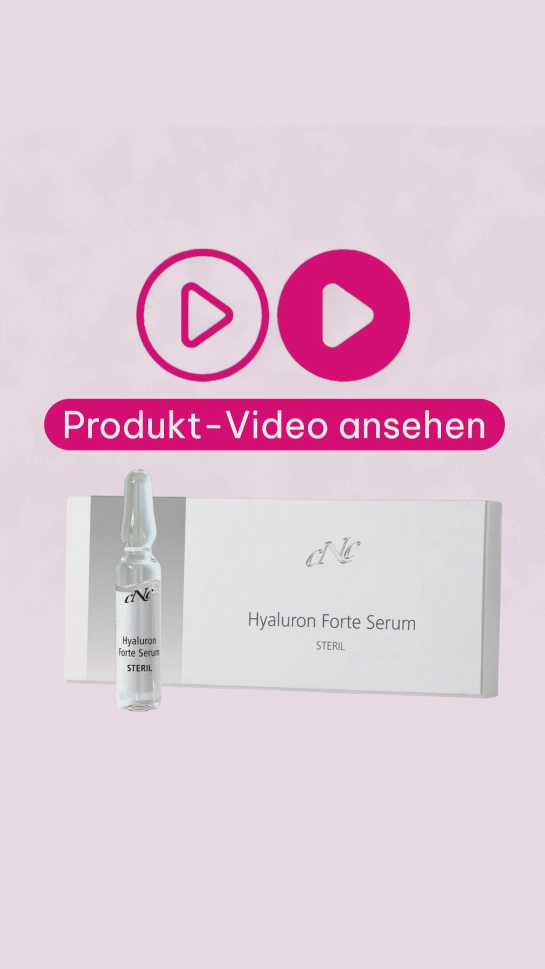 Marco von der Beautymanufactur erklärt das CNC Hyaluron Forte Serum STERIL und zeigt, wie die sterile Hyaluron-Formulierung empfindliche und feuchtigkeitsarme Haut intensiv hydratisiert und sichtbar glättet.