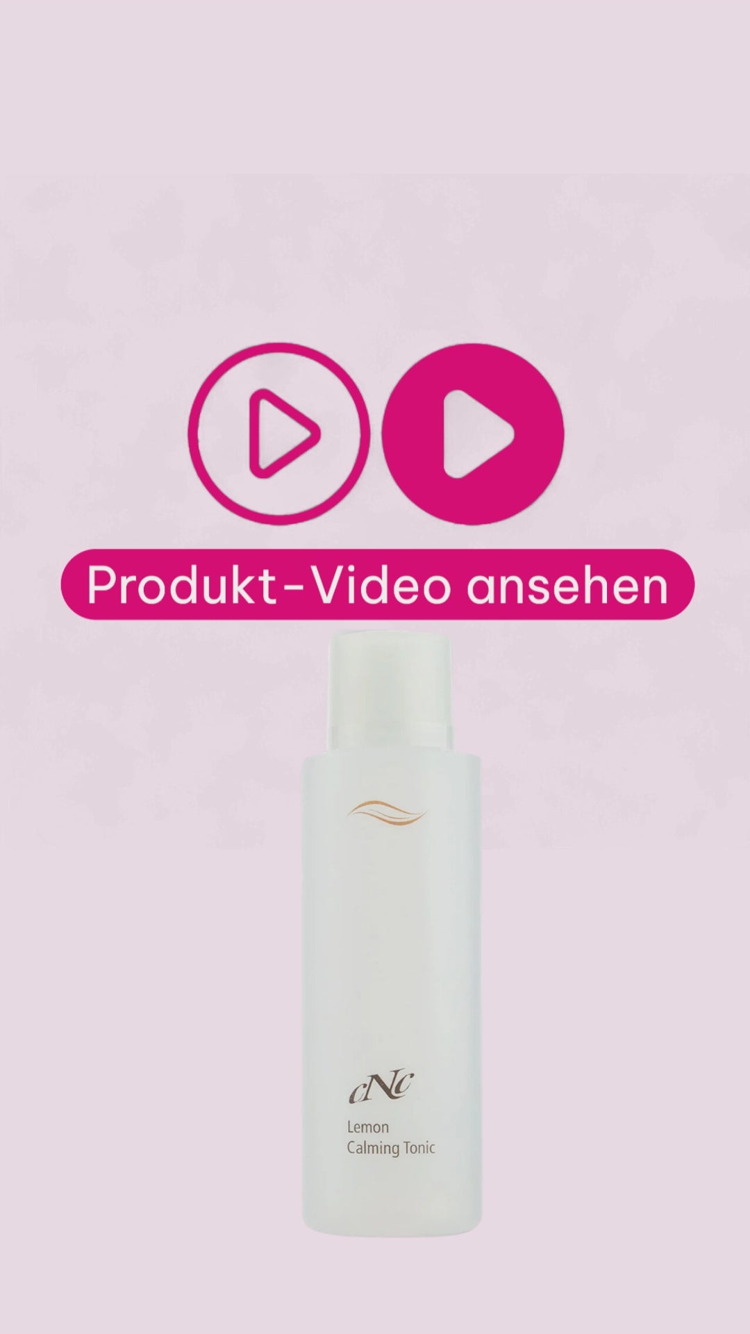 Marco von der Beautymanufactur erklärt das CNC pure organic Lemon Calming Tonic und zeigt, wie die milde Formulierung empfindliche Haut nach der Reinigung beruhigt und erfrischt.
