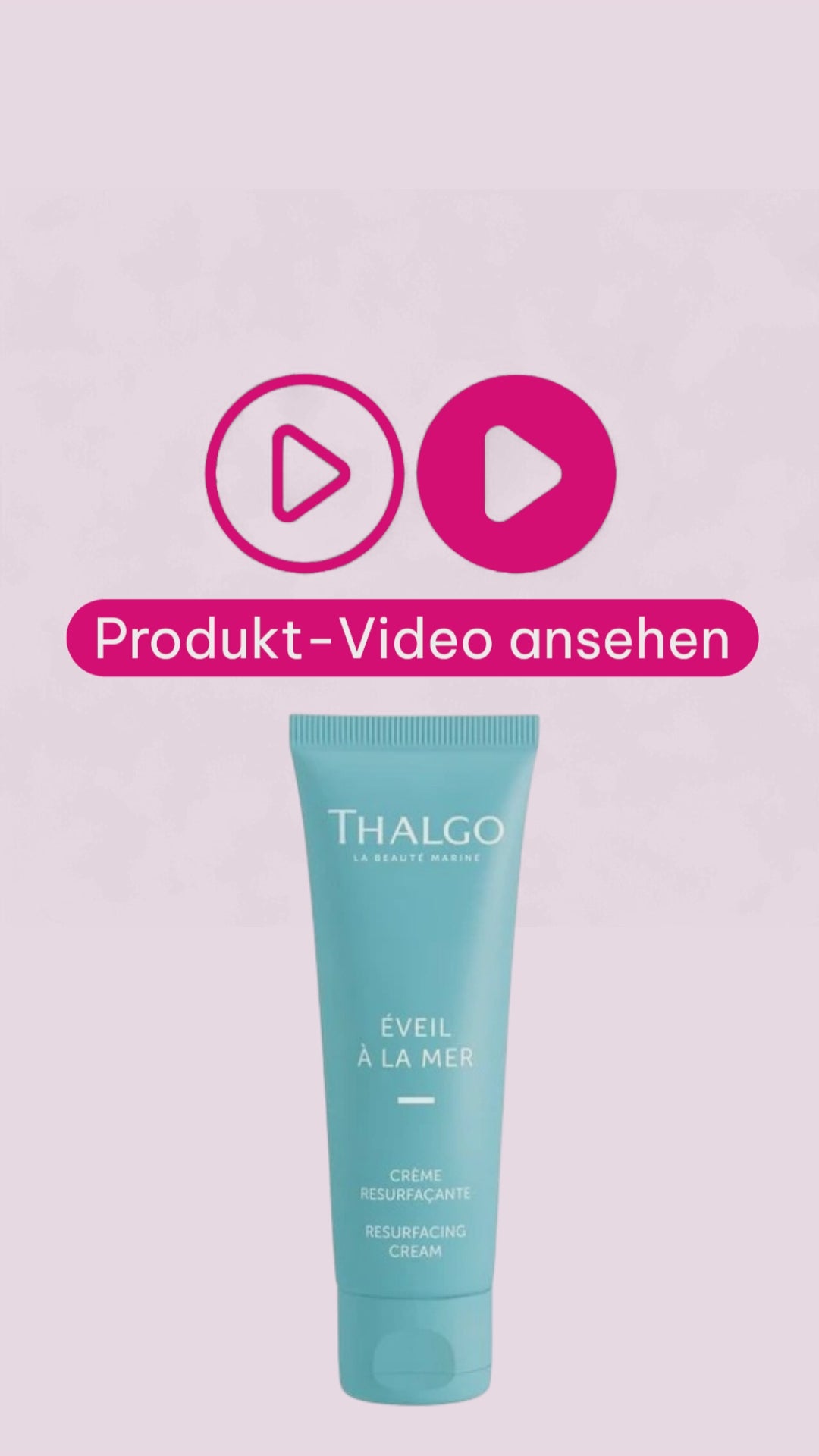 Marco von der Beautymanufactur erklärt die Thalgo Éveil à la Mer Peeling Creme zur Verfeinerung des Hautbildes mit Mikrokristallen und pflegenden Wirkstoffen.