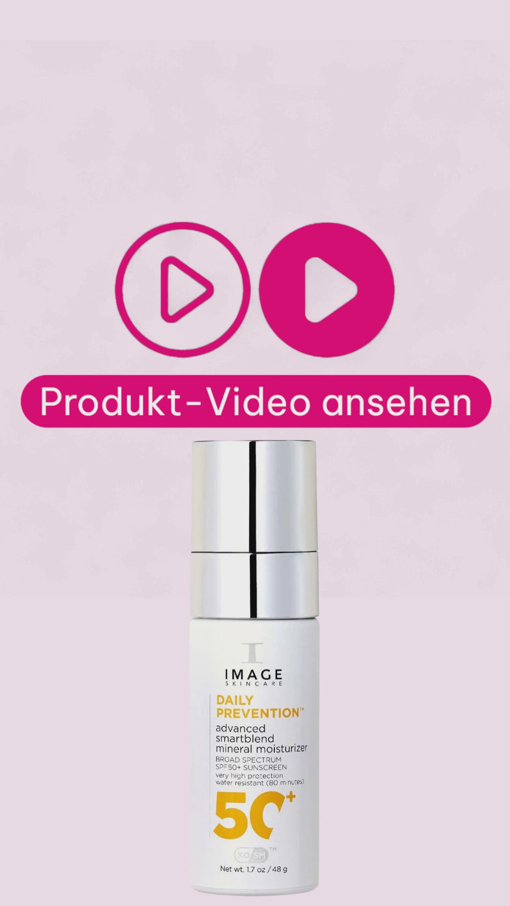 Marco erklärt den IMAGE Skincare Daily Prevention Advanced Smartblend Mineral Moisturizer SPF 50+ für empfindliche und trockene Haut mit mineralischem Sonnenschutz und pflegenden Antioxidantien.