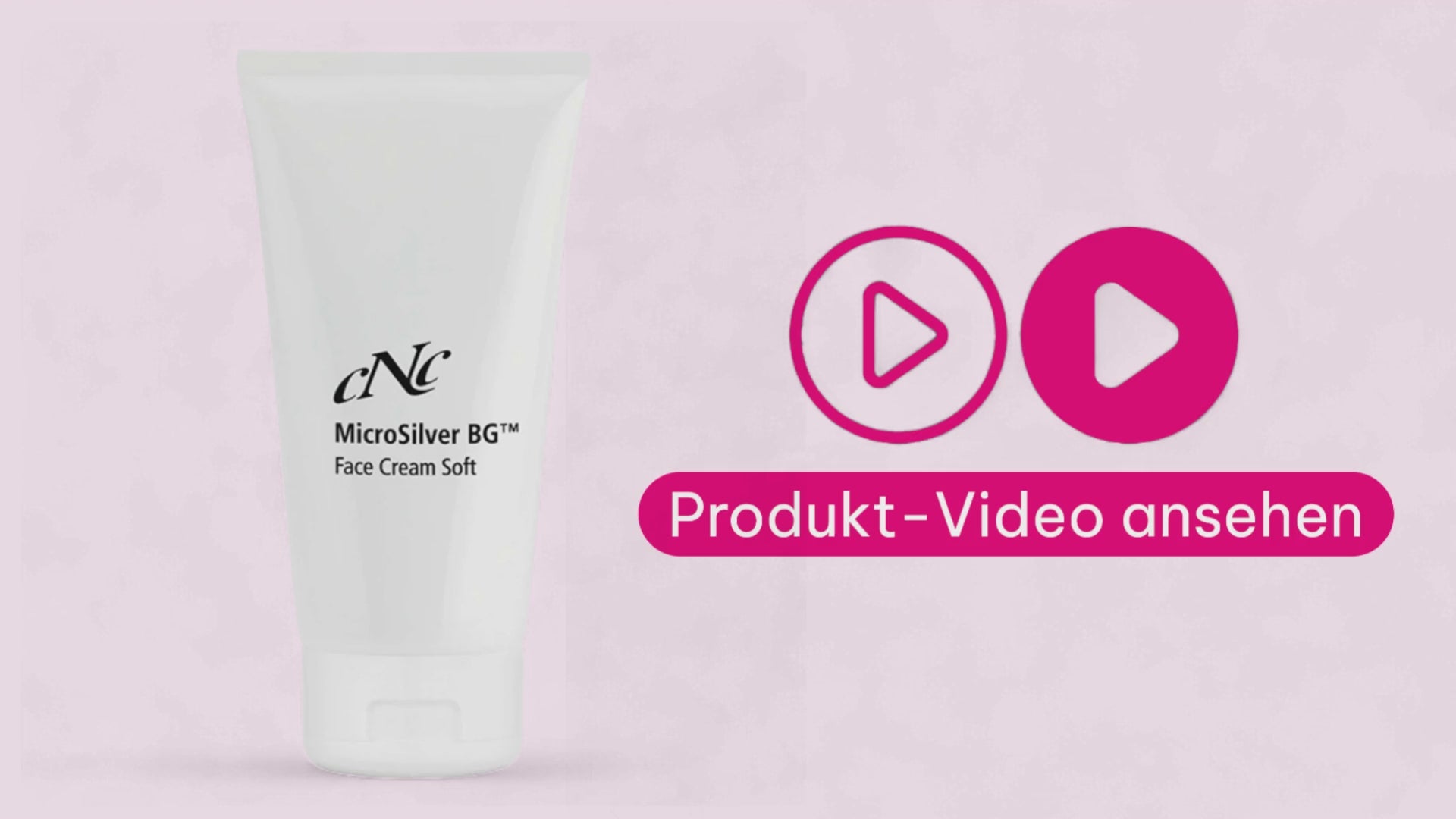 Erklärvideo zur CNC Microsilver Face Cream Soft: Pflege für unreine Haut, Wirkung von Microsilber und Hinweise zur Anwendung.