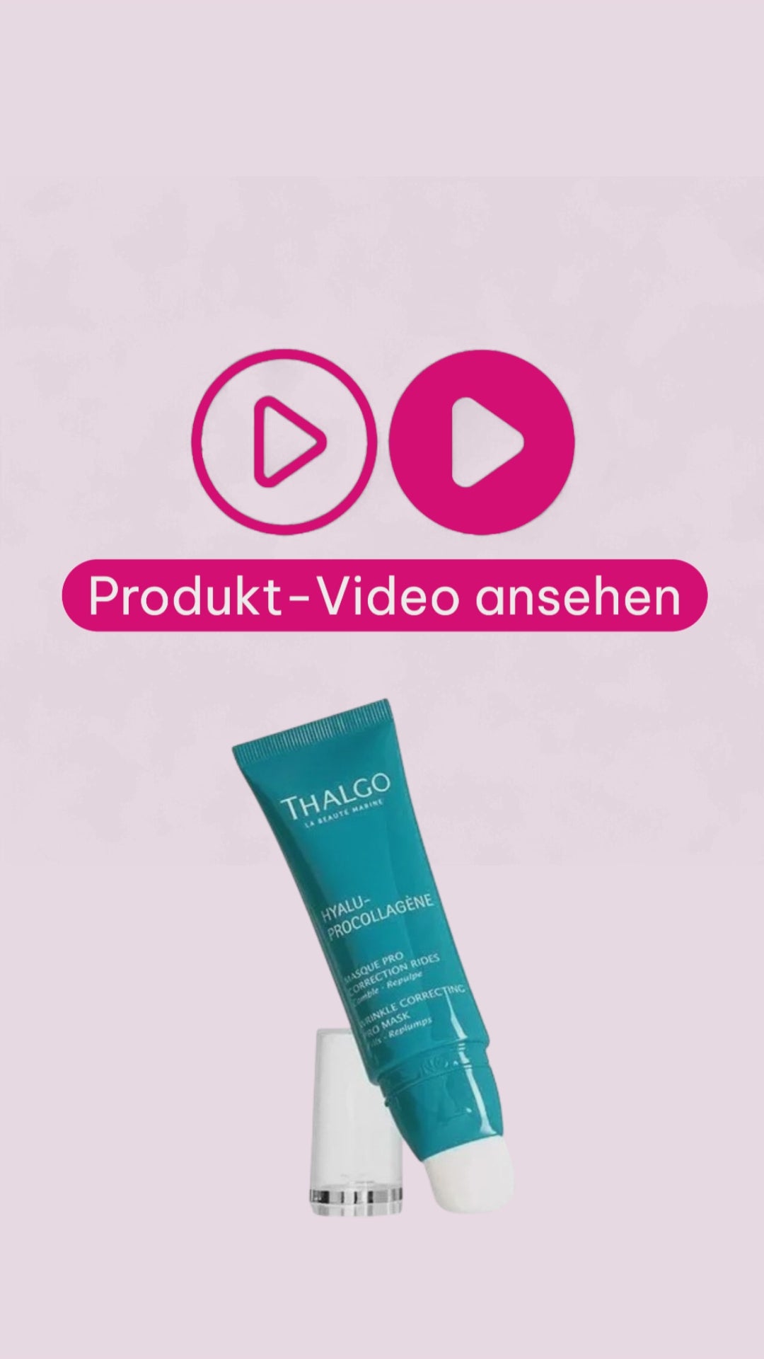 Marco von der Beautymanufactur erklärt die Thalgo HYALU-PROCOLLAGÈNE Faltenkorrigierende Maske und ihre Wirkung auf Feuchtigkeit, Falten und Hautelastizität.