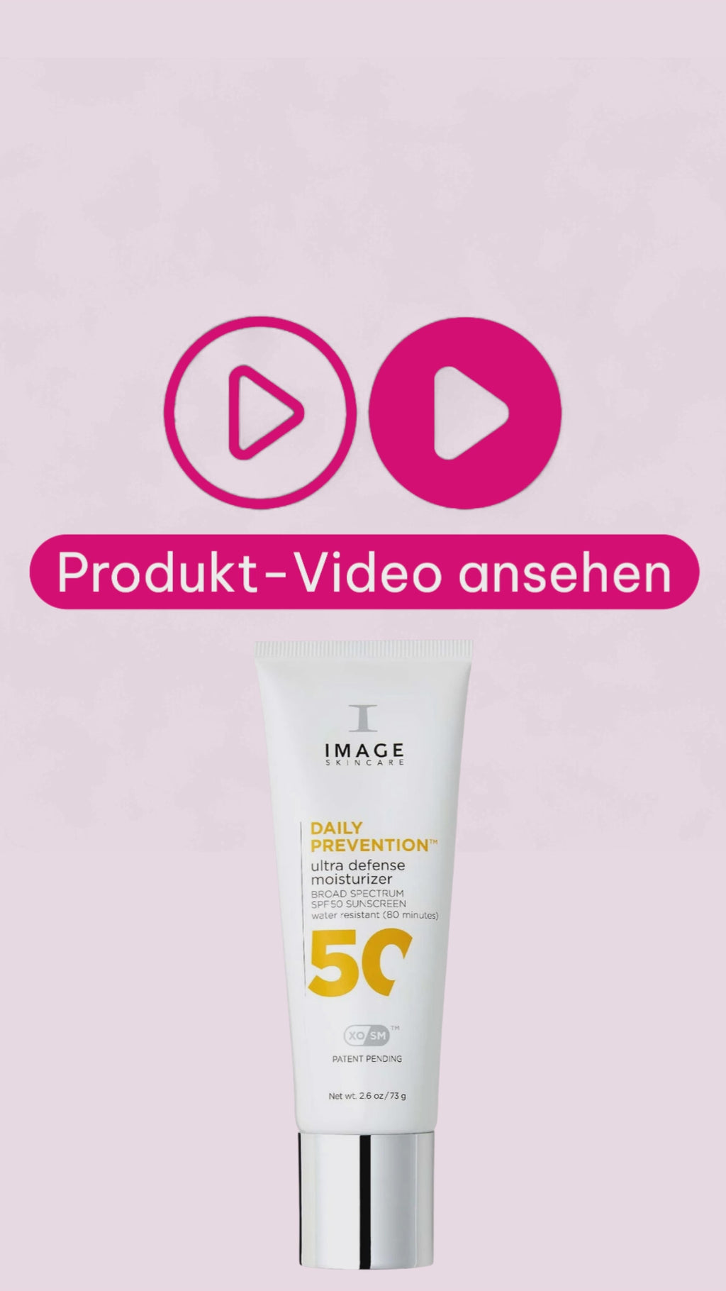 Marco von Beautymanufactur erklärt den IMAGE Skincare Daily Prevention Ultra Defense Moisturizer SPF 50 – eine leichte Tagespflege mit hohem Sonnenschutz für trockene, empfindliche und reife Haut.
