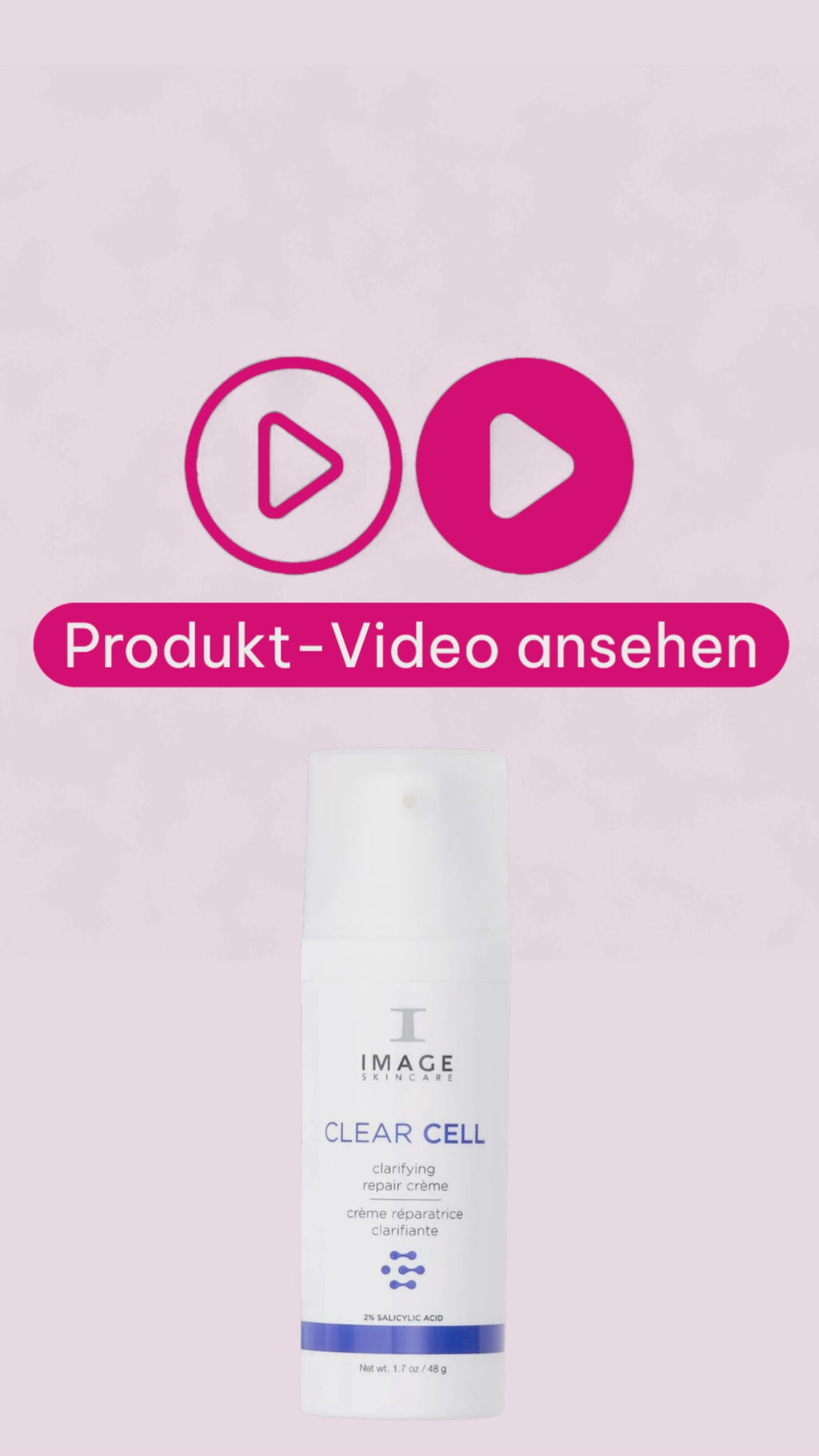 Marco von der Beautymanufactur erklärt die IMAGE CLEAR CELL Clarifying Repair Crème von IMAGE Skincare für unreine, ölige und gleichzeitig zu ersten Fältchen neigende Haut.