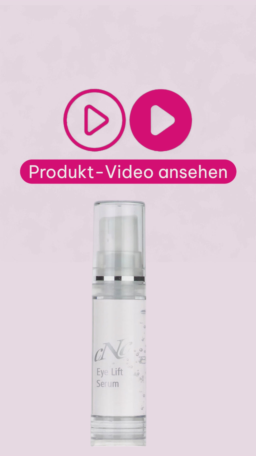 Marco von der Beautymanufactur erklärt das CNC aesthetic world Eye Lift Serum für eine frische, glatte und intensiv gepflegte Augenpartie.