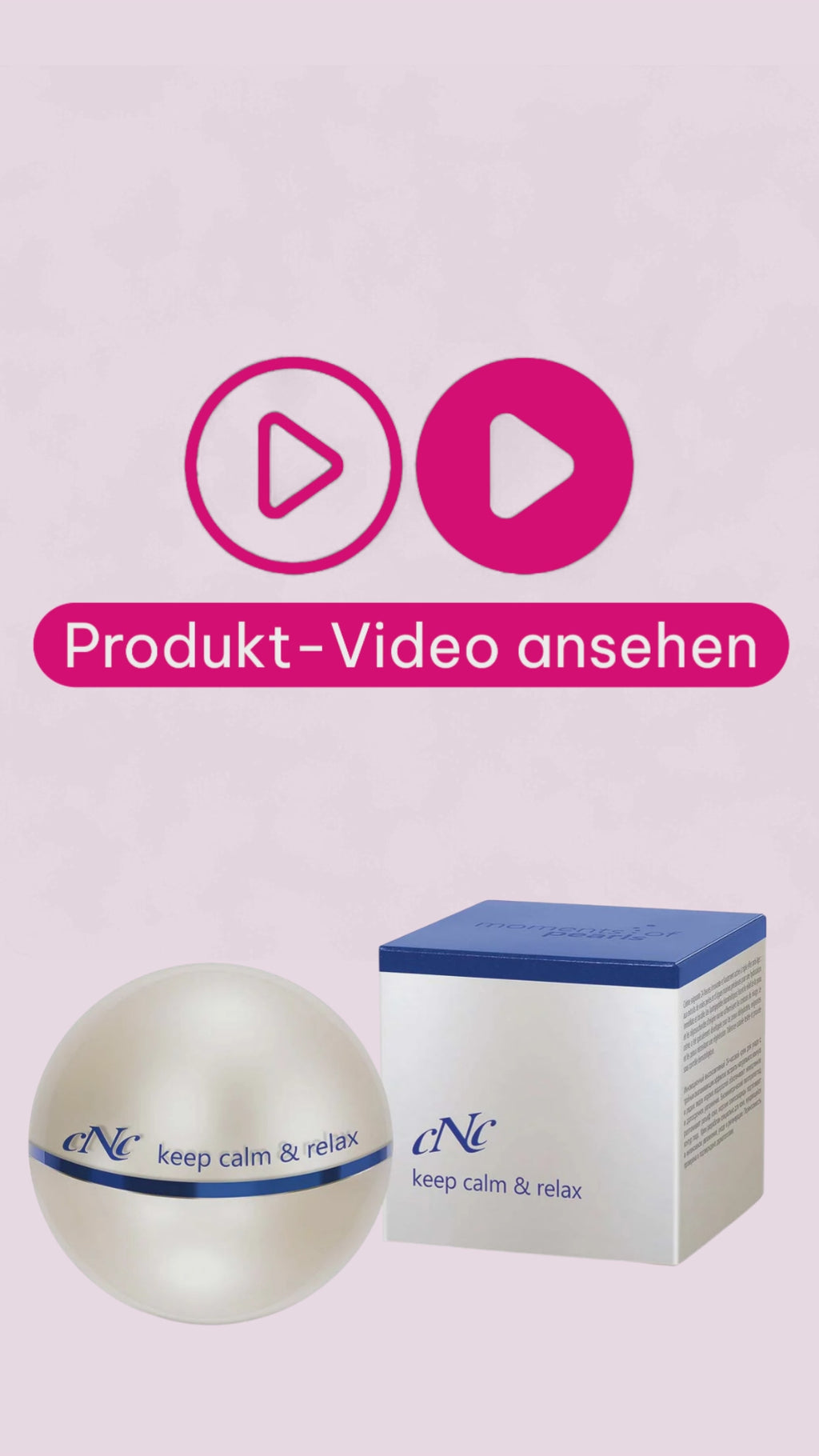 Marco von der Beautymanufactur erklärt die CNC moments of pearl keep calm & relax Crememaske für anspruchsvolle, trockene Haut und ihre pflegenden Eigenschaften.