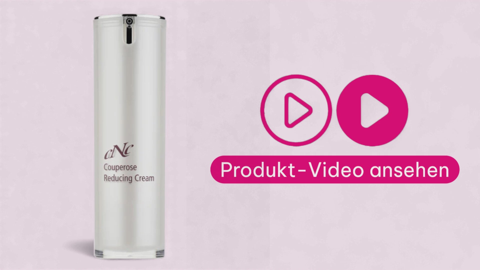 Erklärvideo zur CNC Couperose Reducing Cream: Wirkung, Anwendung und Vorteile für empfindliche, zu Rötungen neigende Haut.