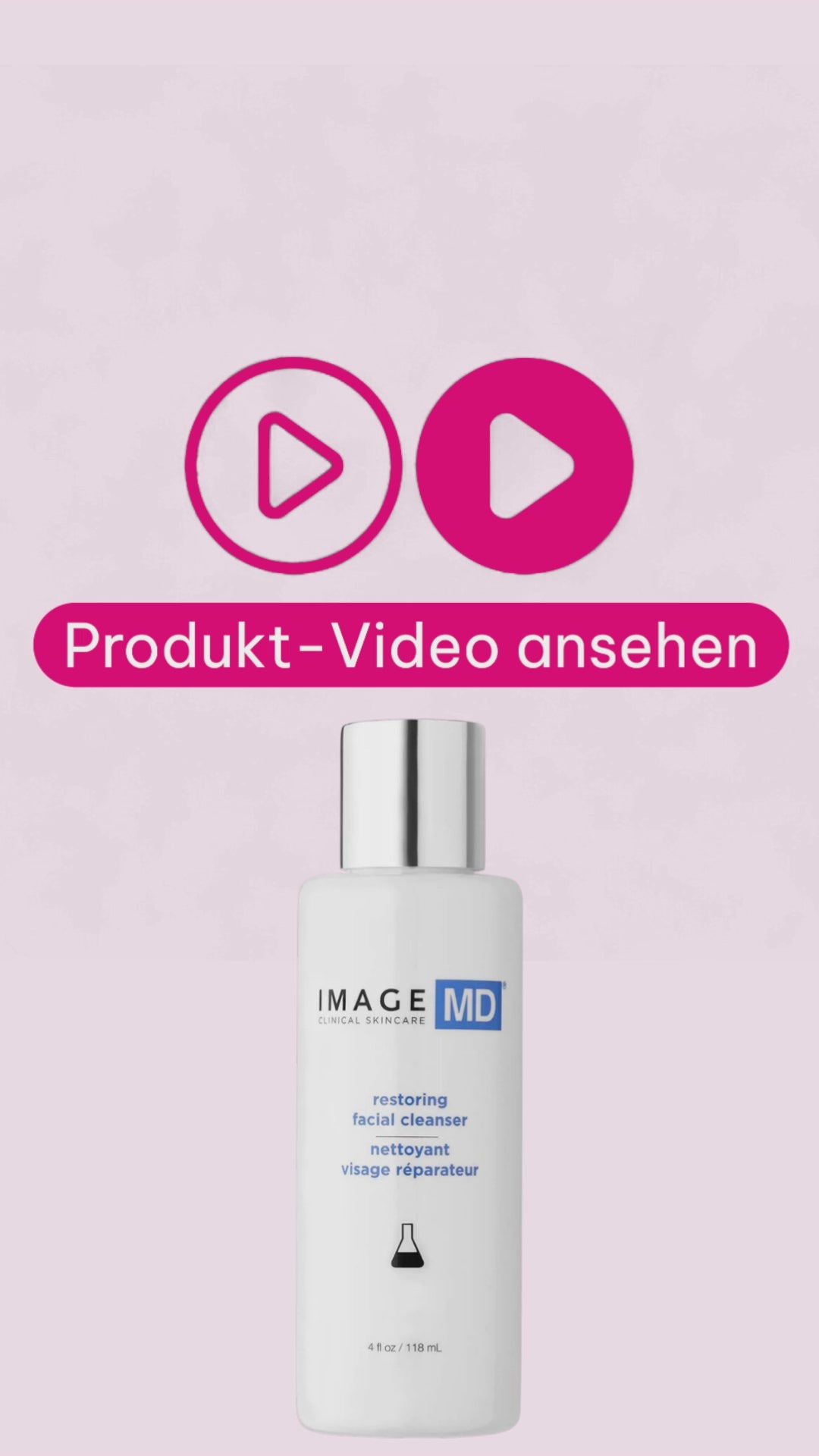 Marco erklärt den IMAGE MD Restoring Facial Cleanser von IMAGE Skincare und spricht über die sanfte Tiefenreinigung mit Glykol-, Milch- und Salicylsäure für fahle, unreine und ungleichmäßige Haut.