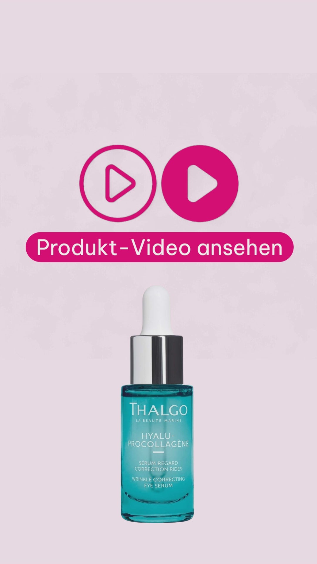 Marco von der Beautymanufactur erklärt das Thalgo HYALU-PROCOLLAGÈNE Faltenkorrigierende Augenserum. Im Fokus stehen Falten, Schwellungen und Augenringe sowie eine gezielte Feuchtigkeitsversorgung.