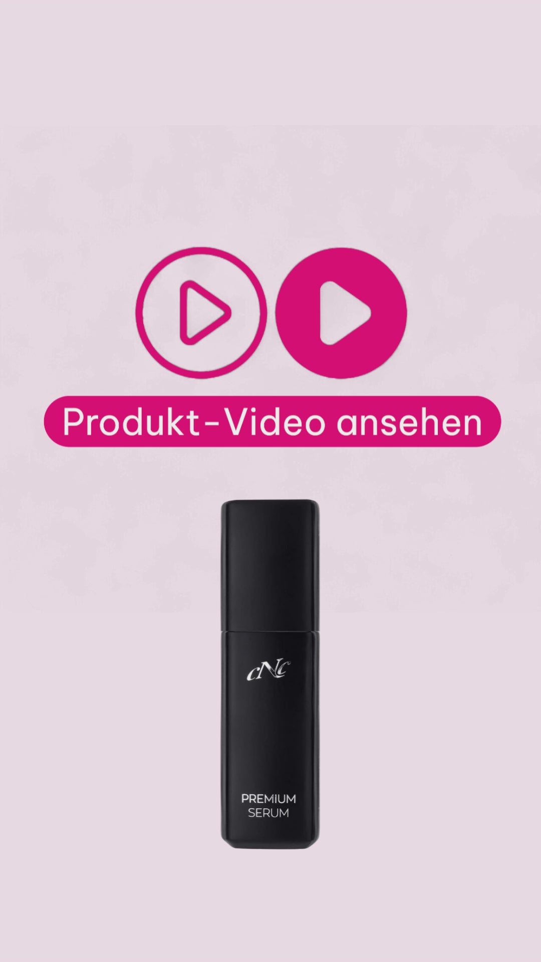 Marco von Beautymanufactur erklärt das CNC Premium Serum für reife Haut mit Glow-Effekt und straffender Pflegewirkung.