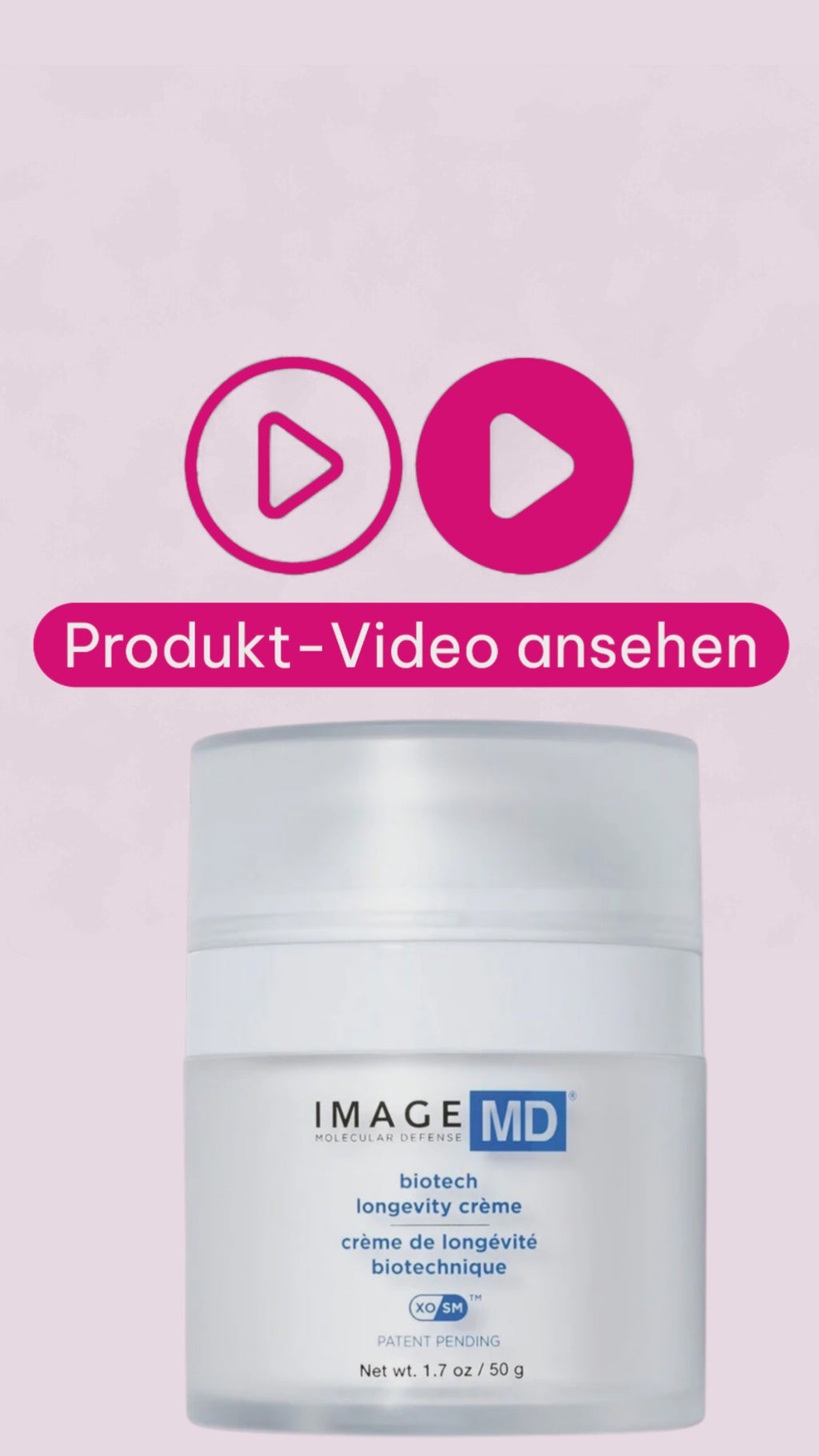 Marco erklärt die IMAGE MD biotech longevity crème von IMAGE Skincare – eine moderne Anti-Aging Pflege für empfindliche, trockene und regenerationsbedürftige Haut mit biotechnologischen Wirkstoffen und antioxidativer Unterstützung.