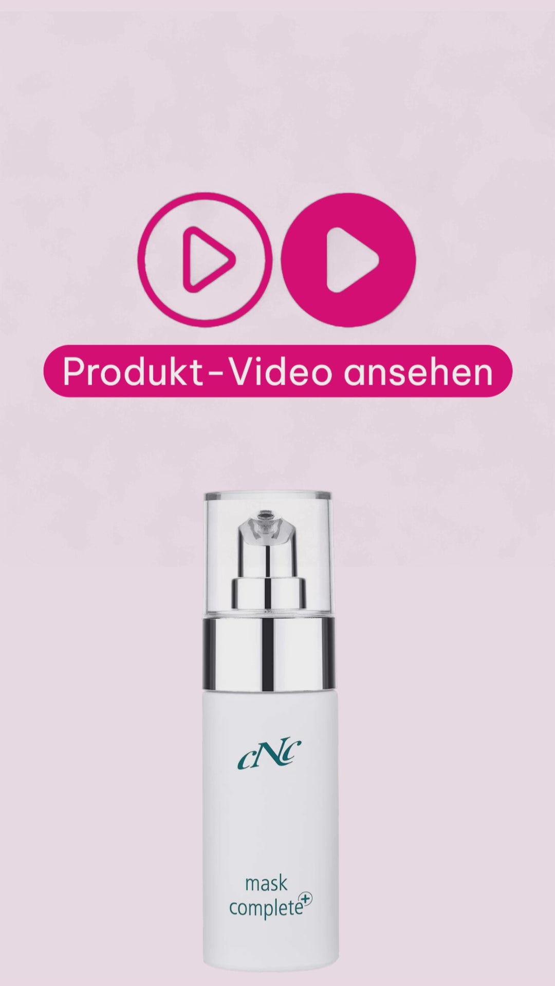 Marco von der Beautymanufactur erklärt die CNC aesthetic pharm mask complete+, eine prickelnde Sauerstoffmaske für intensive Feuchtigkeit und einen frischen, glatten Teint.