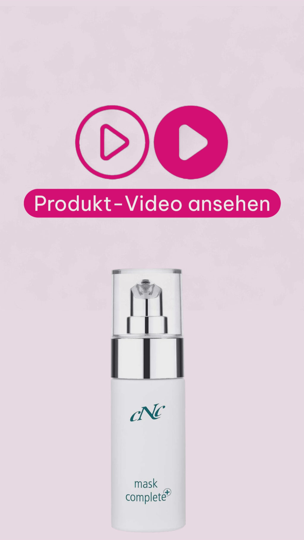Marco von der Beautymanufactur erklärt die CNC aesthetic pharm mask complete+, eine prickelnde Sauerstoffmaske für intensive Feuchtigkeit und einen frischen, glatten Teint.