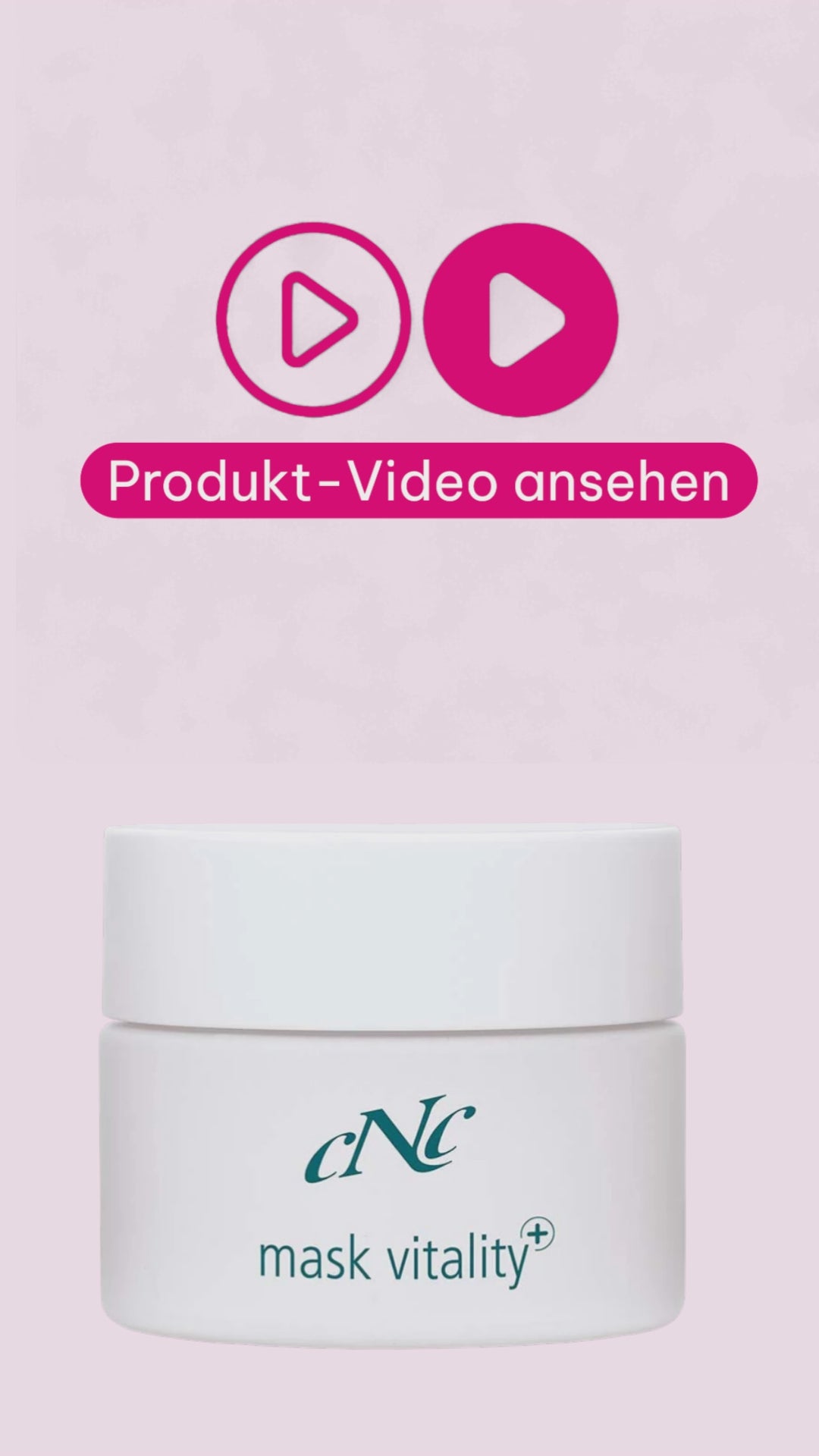 Marco von der Beautymanufactur erklärt die CNC aesthetic pharm mask vitality+ Crememaske für reife Haut und ihre pflegende, straffende Wirkung.