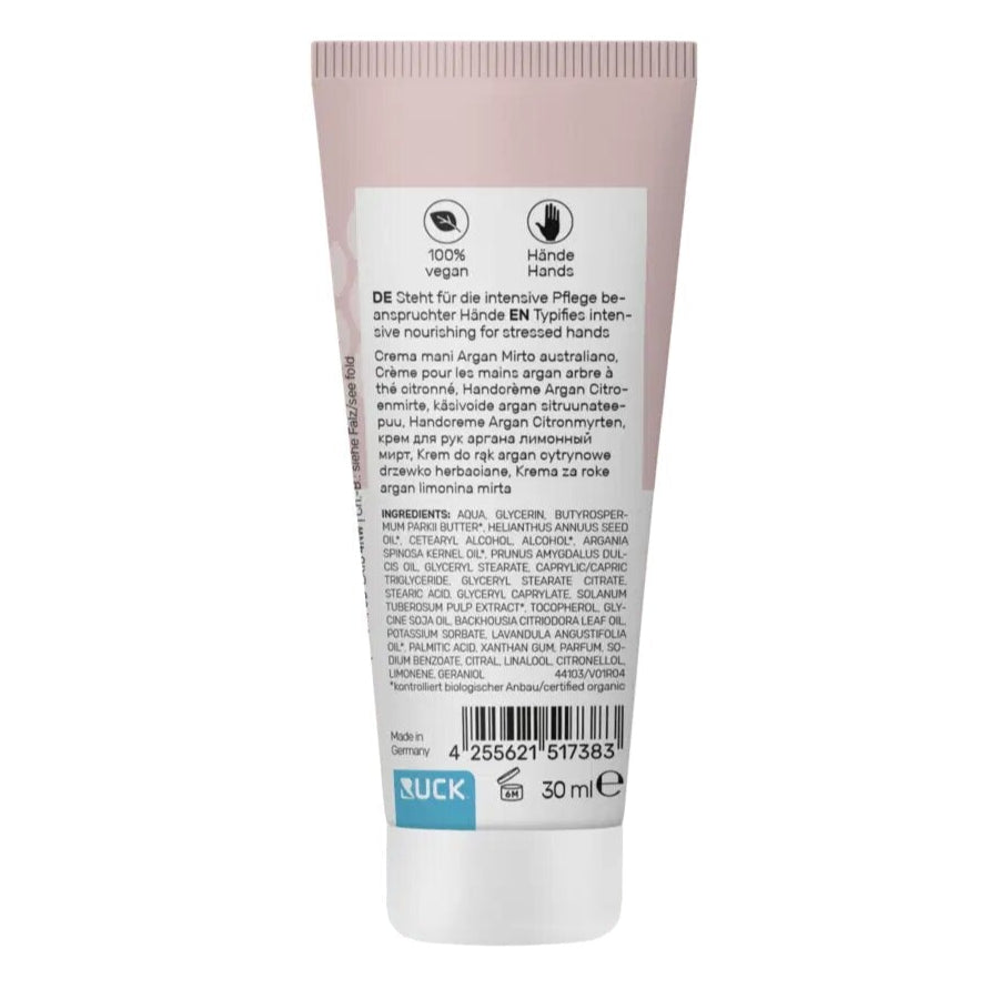 peclavus Handcreme Argan Zitronenmyrte